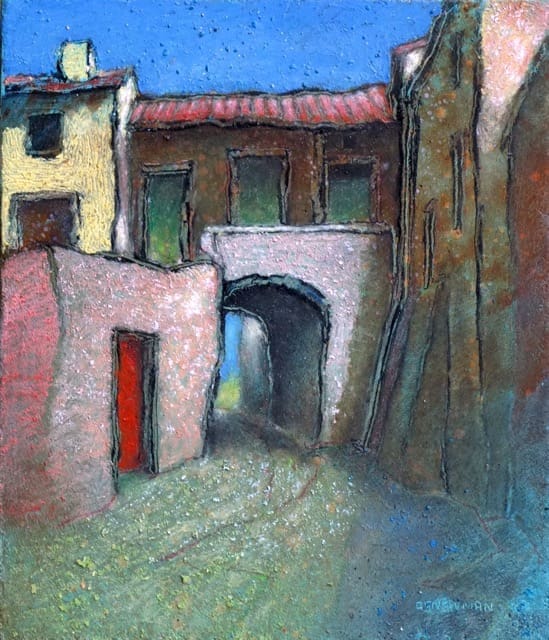 Andy Newman exposition Uzes France 7-2017