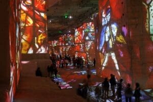 French light show
