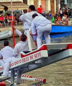 Sete water jousting