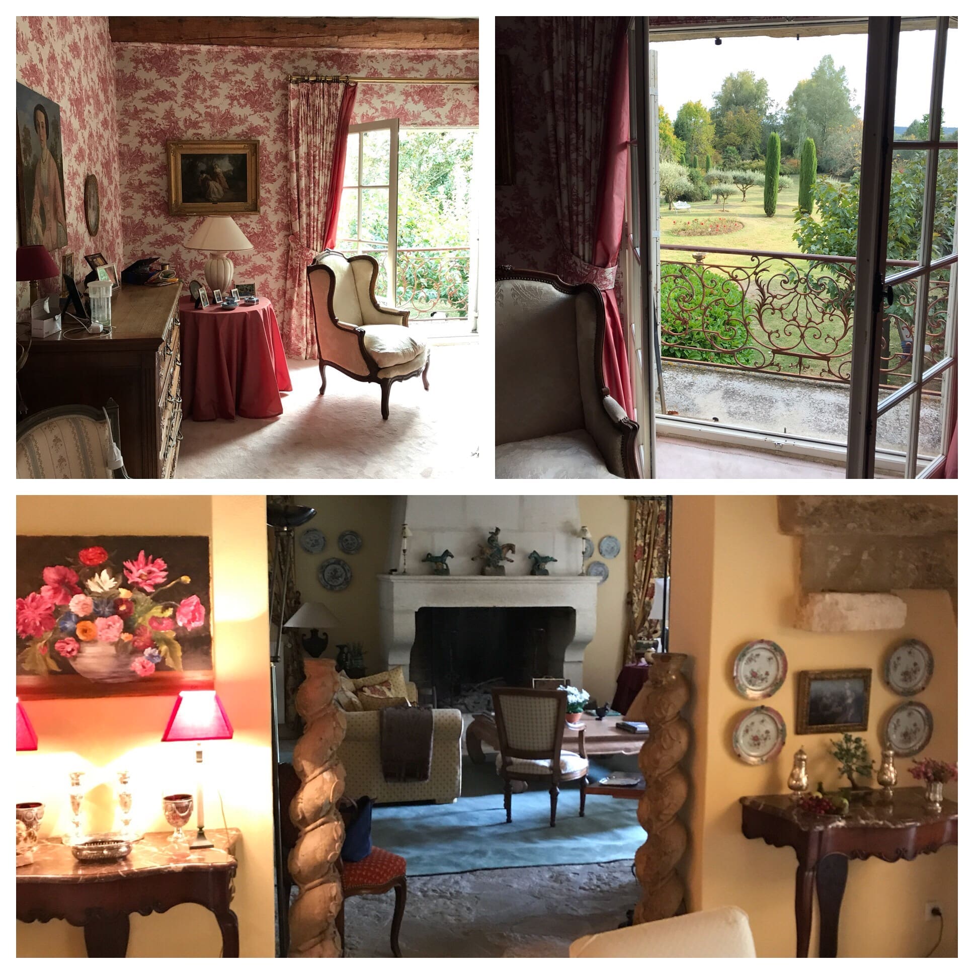 Behind French garden walls 
