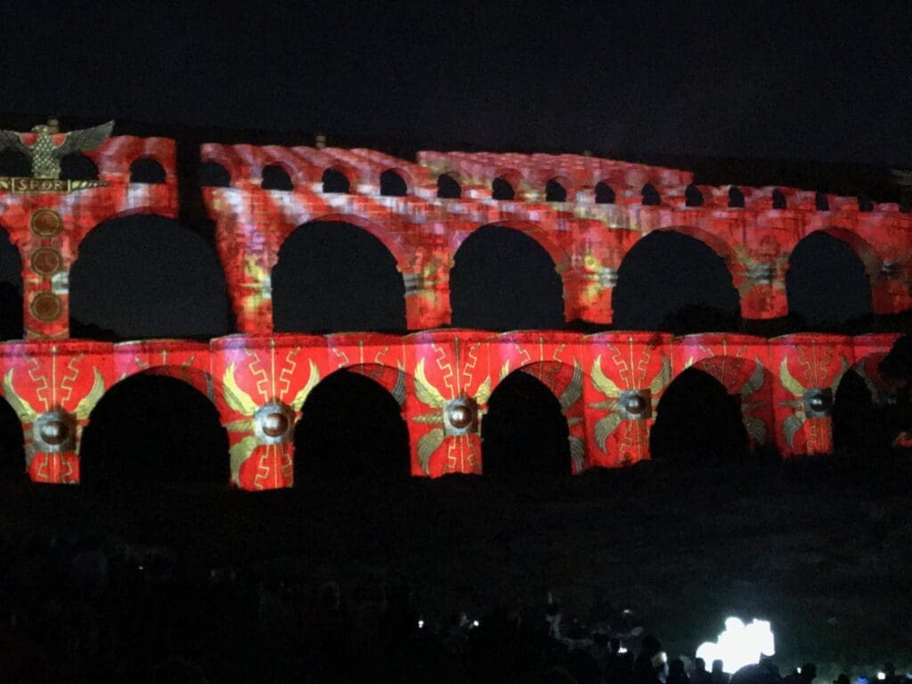 pont du gard show