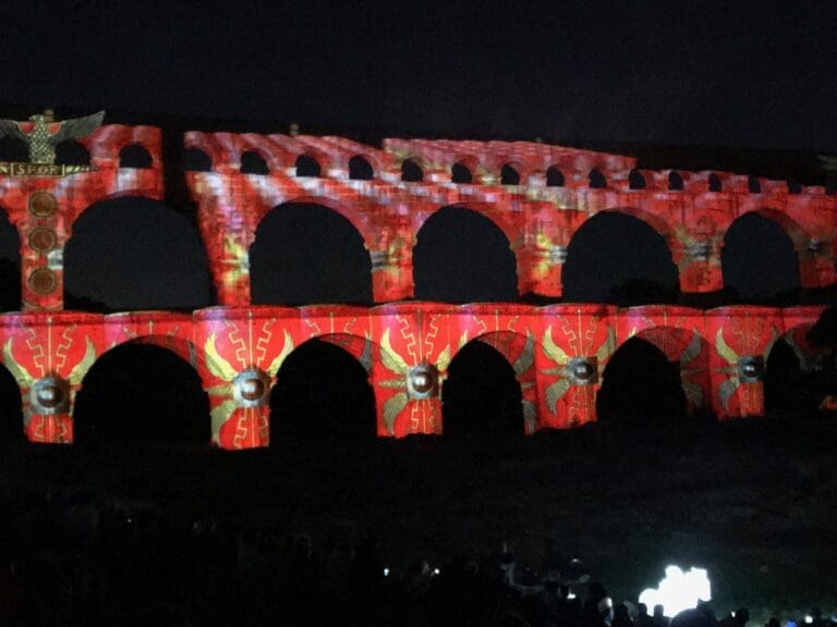 pont du gard show
