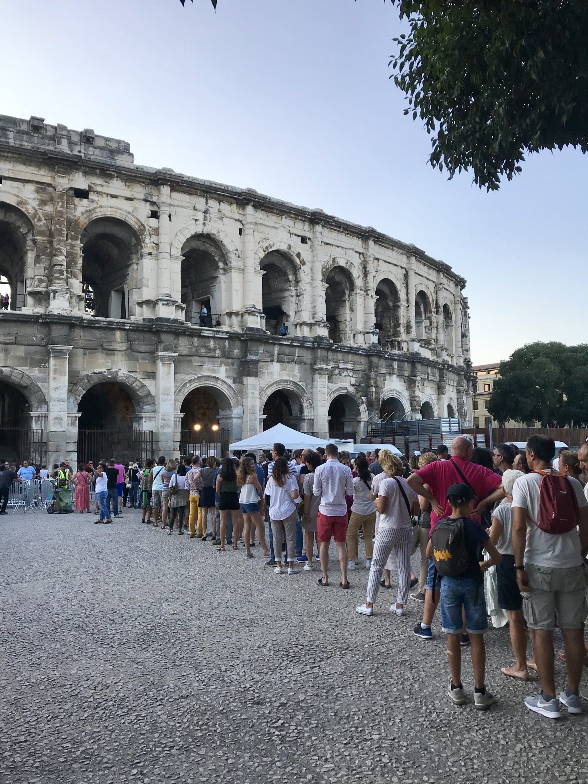 Summer Concert in Nîmes' ancient arena